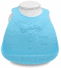 Blue Silicone Bib