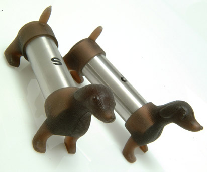 dachshund salt & pepper dogs