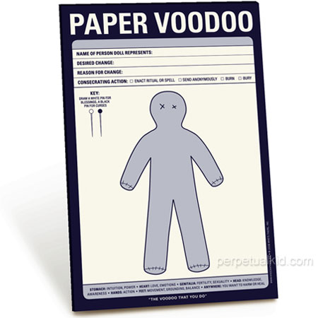 Paper Voodoo Pad